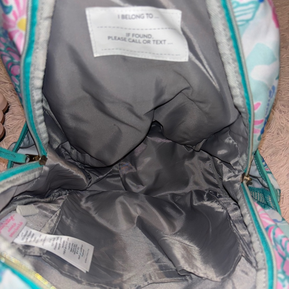 Pottery Barn Kids Lilly Pulitzer Backpack Size XL (7+ years) - Picture 5 of 5